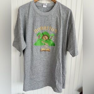 Gray Hobbiton Men’s T-Shirt Size XL